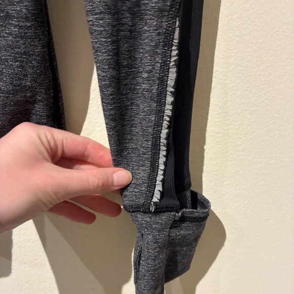 Lululemon Heather Gray Full Tilt Half Zip Pullover Running Jacket - Women's S - Picture 5 of 9